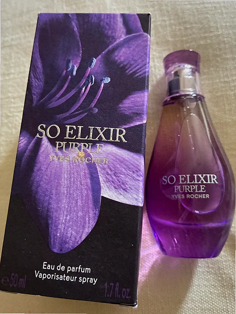 Yves Rocher - Eau de Parfum Damen SO ELIXIR PURPLE Vape 50ml Neu, Vintage Selten