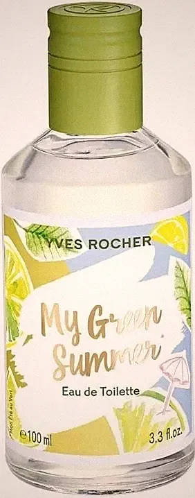 Yves Rocher Eau de Toilette My Green Summer Damen Parfum 100 ml. / 3,3 flüssi...