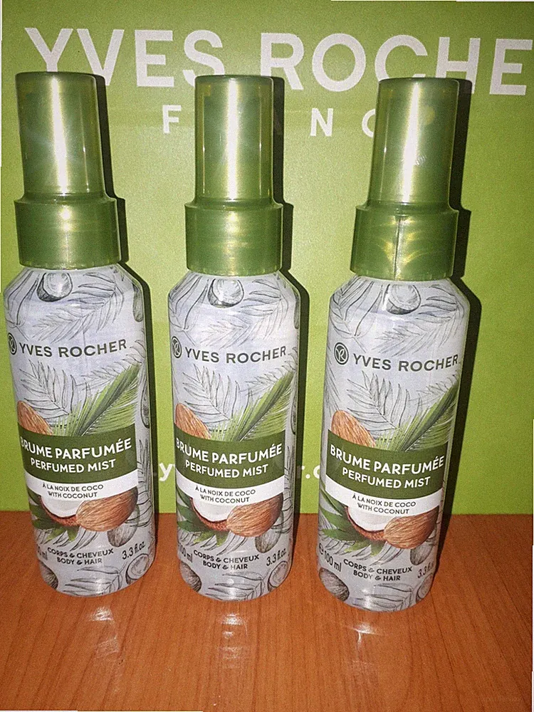 Yves Rocher Set Nr 3-teilig Duftwasser Duft KOKOS SUPER ANGEBOT
