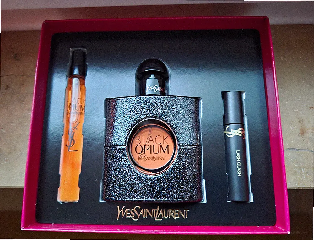 Yves Saint Laurent Black Opium Eau de Parfum Spray 50 ml Set + 10 ml + Mascara