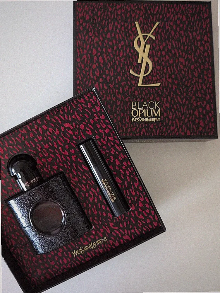 Yves Saint Laurent Black Opium Set Eau de Parfum für Damen - 30ml Und Mascara
