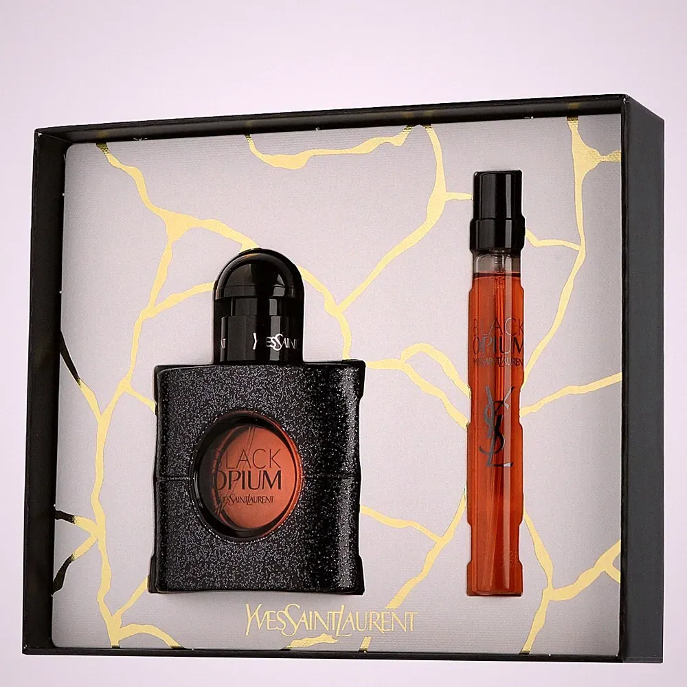 Yves Saint Laurent Black Opium Set mit Mini EdP 30ml+10ml