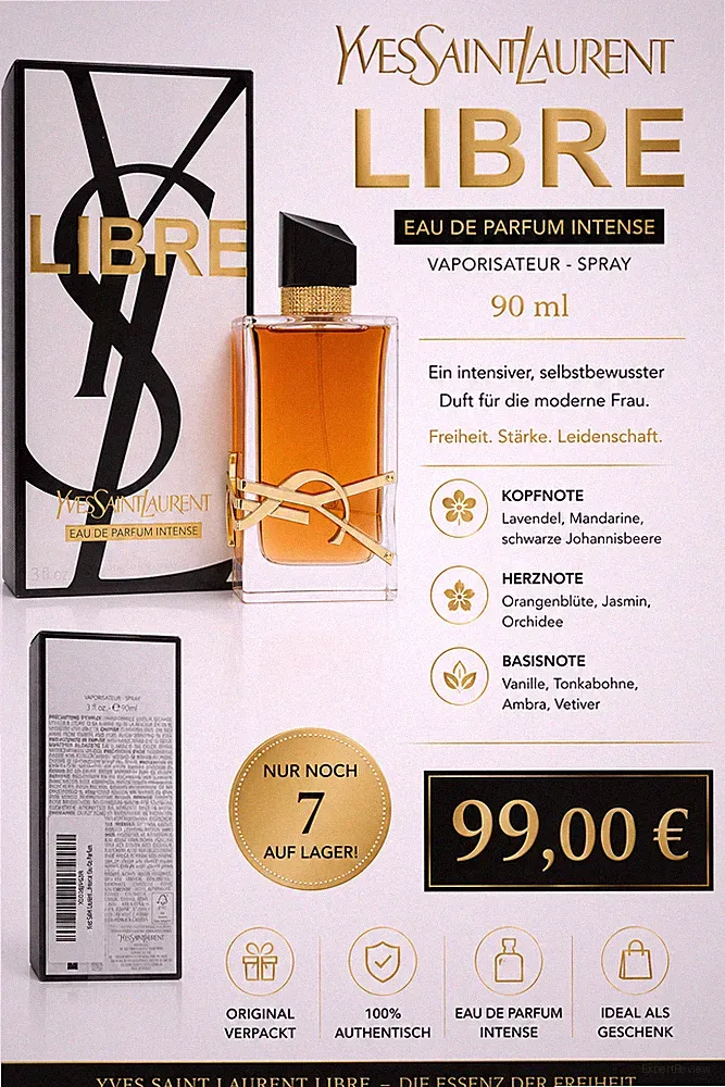 Yves Saint Laurent Libre L'Eau Nue Parfum de Peau 90 ml YSL Premium Damen Parfüm