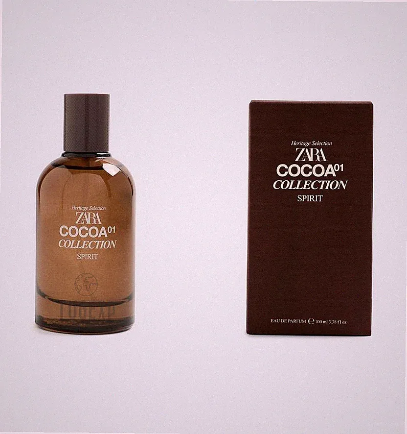 Zara Cocoa Collection 01 Spirit EdP Set Eau Parfum 100 ml Herrenduft 3,38 Oz.