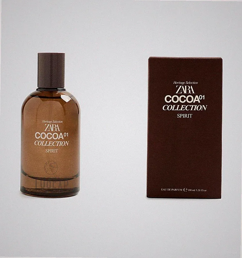 Zara Cocoa Collection 01 Spirit EdP Set Eau Parfum 100 ml Herrenduft 3,38 Oz.