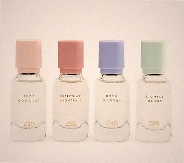 Zara Nude Collection Discovery Set 4x15 ML EDP Parfum Nude Bouquet Parfümset